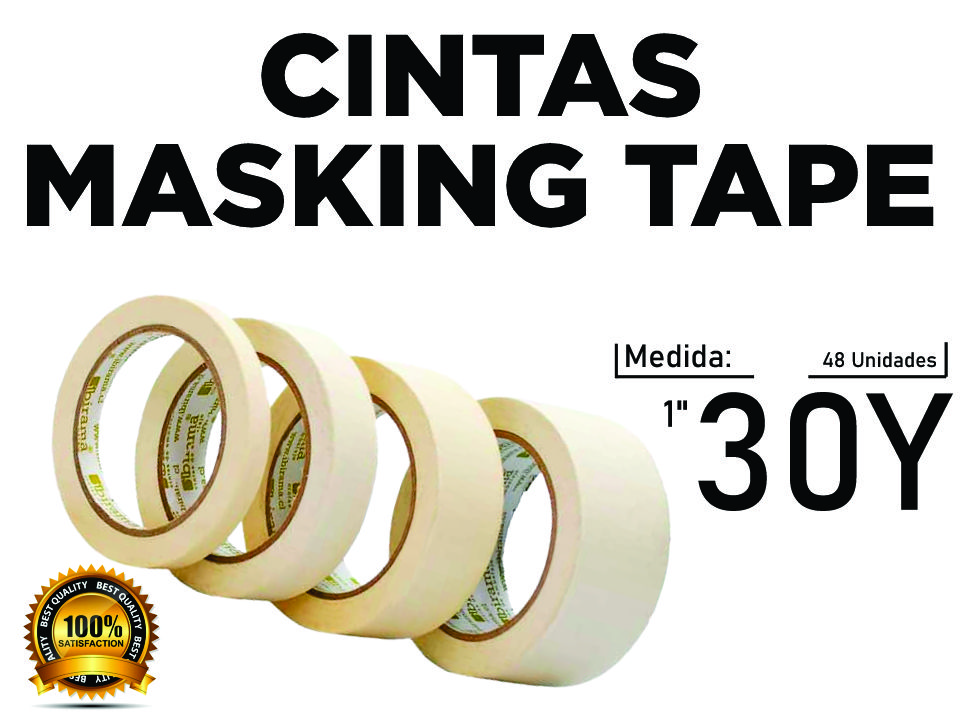 Cintas de embalajes Masking tape 1P 30Y WEB