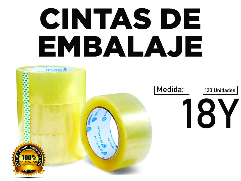 Cintas de embalajes transparentes 18Y WEB
